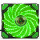 Kiplyki Groothandel 15LED Licht Stil 120mm DC12V4Pin PC Computerbehuizing Koelventilator Mod GN 2