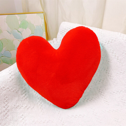 Μαξιλάρι σε σχήμα καρδιάς για την ημέρα του Αγίου Βαλεντίνου - Κοντό βελούδινο 1