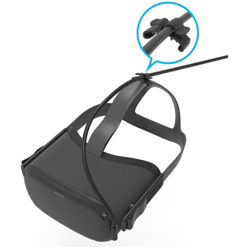 2 Pcs Data Cable Organizer Wire Clips Cord Holder for Link Virtual Reality Headset 2