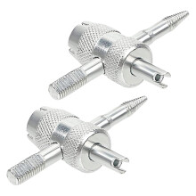 Tire Valve Stem Tool 4in1 Valve Core Remover Wrench for Quick Automobile Tire