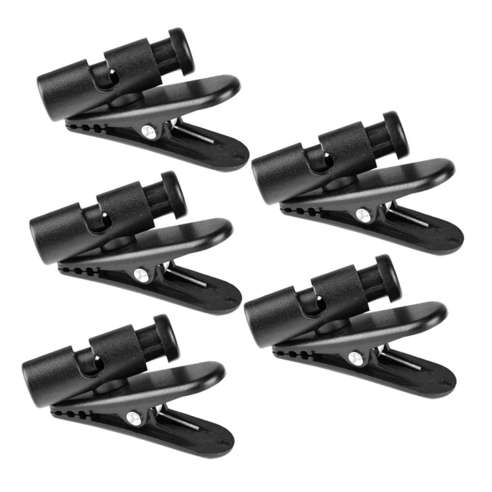 5 Pack Cable Clips For Headphone And Earphone Wire Management Abs Clamp Holders For Indoor Outdoor Use 9450606468680