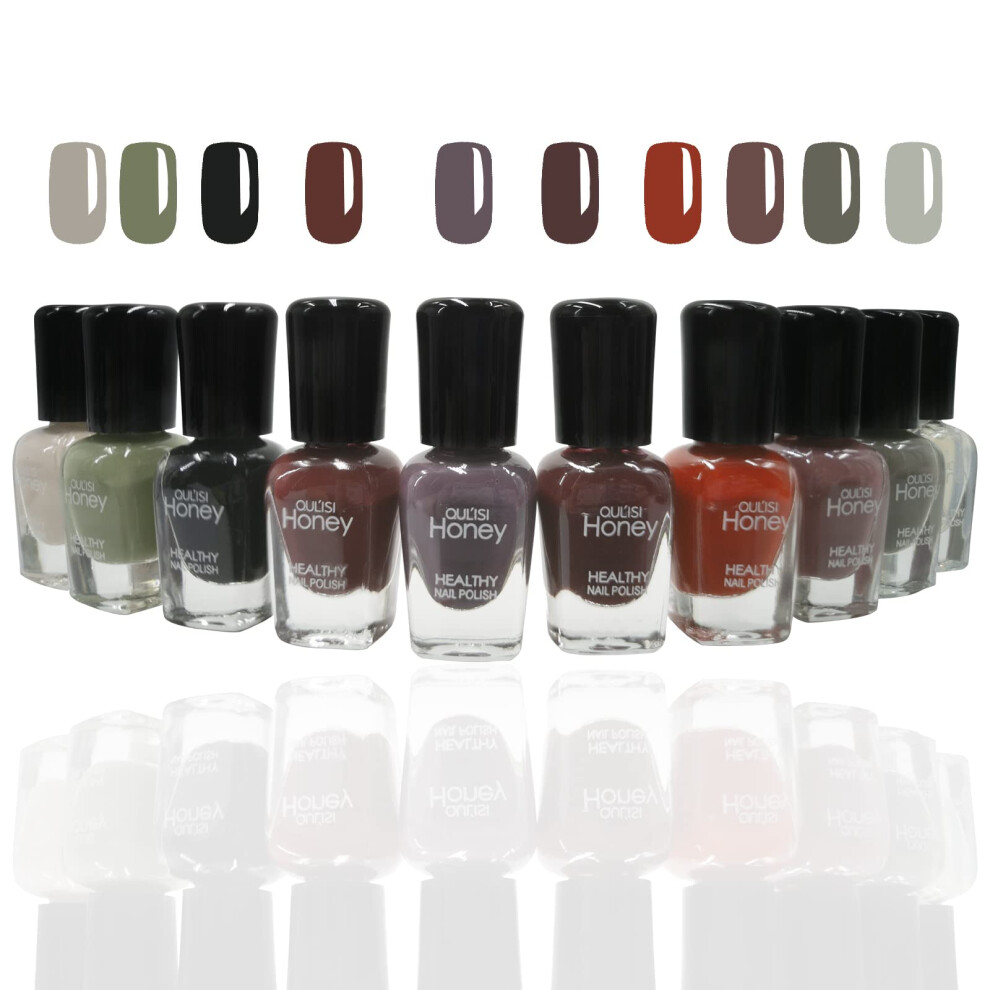 Peel Off Nail Polish Set 10 Colors Quick Dry Non Toxic Water Based for Kids Teens Women STYLE5