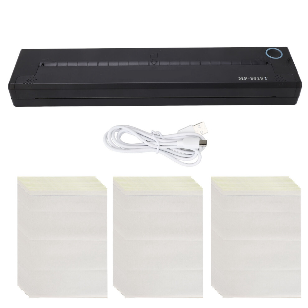 Bluetooth Tattoo Printer Featuring Thermal Inkless Technology And App Integration, Fast Transfer Speed Low Noise Operation, Rechargeable Battery For