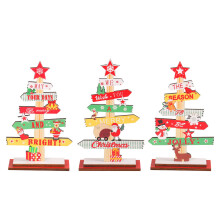 Décorations de table de Noël en bois : bonhomme de neige, Père Noël, gnome. Centre de table, décorations de table « Joyeux Noël ».
