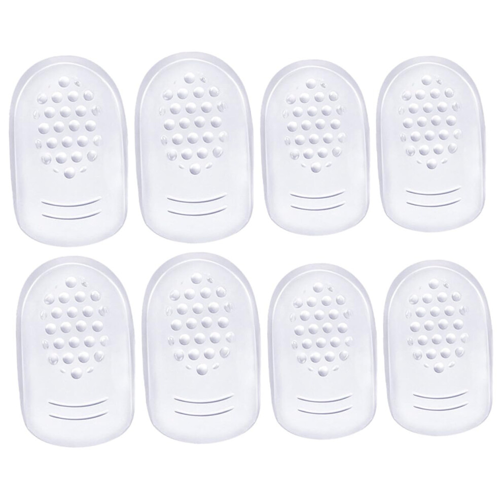 Gel Heel Pads Cushion Inserts 4 Pairs SelfAdhesive Shock Absorbing Support for Women Shoes