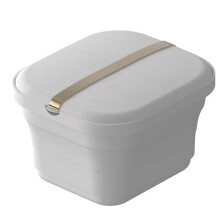 Foot Spa Basin With Foldable Structure Foldable Foot Soak Tub Featuring Temperature Regulation And Therapeutic Acupressure For Relaxation And Gifting