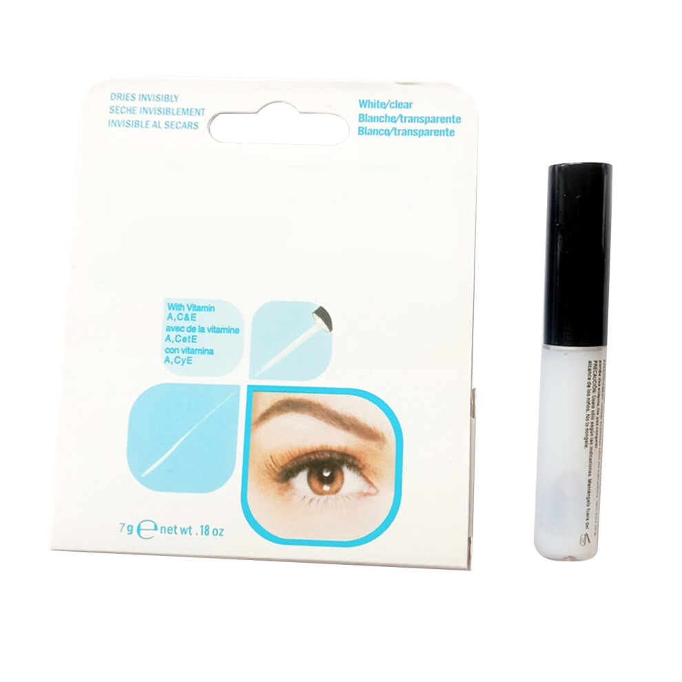 Slightly Crisscrossed Full Lashes, Undetectable Lash Band: Eyelash Adhesive That Blends Seamlessly, Hypoallergenic & Safe for Sensitive Eyes, Extra