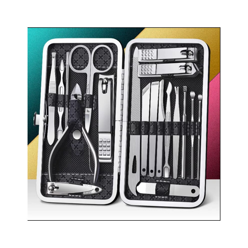 Stainless Steel Nail Clippers Set with Sharp Precision Blades and Ergonomic NonâSlip Grip