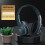 Ασύρματα ακουστικά Bluetooth Ozmmyan Over Ear, Υψηλής Τεχνολογίας, Subwoofer, Live5.0, Μαύρο 6