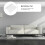 Transparent Floor Mat Practical Tea Table Ground Mat Floor Protective Mat 2