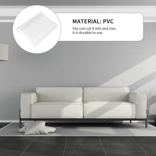Transparent Floor Mat Practical Tea Table Ground Mat Floor Protective Mat 1