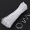 2000 Pcs Heavy Duty Cable Ties Zip White Self- Locking Wire Wraps Cord Kit Iron Core 6