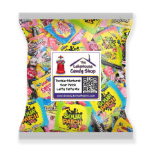 Pinata Laffy Taffy Bulk Candy Variety Pack - 2 lbs - Compatible with Sour Patch Kids - Individually Wrapped - Tootsie Dots - Jolly Rancher Party Mix