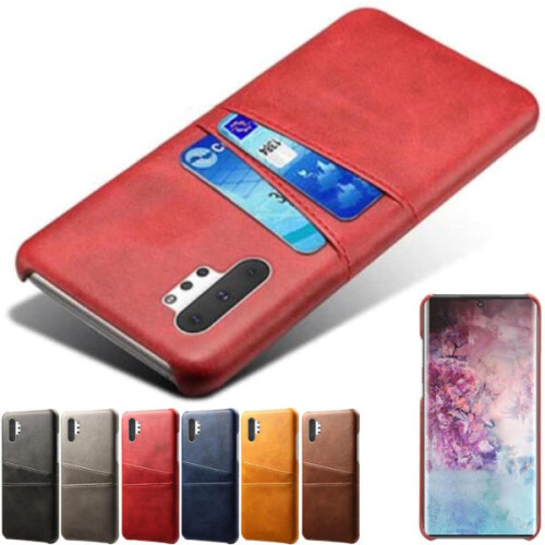 Capa curta compatível com Samsung Galaxy Note10+ - Vermelha Note10+ 2