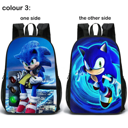Mochila Escolar Sonic 2024Nova Compatível com Novos [JUN] 1 2