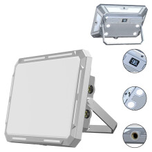 Linterna de camping Hariumiu con potente pantalla digital magnética, alto brillo, resistente al agua IP44, regulable, giratoria 180 grados, luz de
