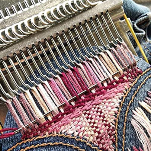 Craft Device Darning Machine Weave Tool Needle High-Quality Small Convenient Crochet Hooks Metal DIY Textile Tools 1