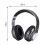 Ασύρματα ακουστικά Bluetooth Quinlirra Over Ear, Hi-Fi στερεοφωνικά πτυσσόμενα ακουστικά 3