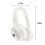 Ασύρματο στήριγμα κεφαλής Txmfgh Bluetooth5.3, 16 ώρες παιχνιδιού, IPX3, ρυθμιζόμενο, σταθερή 3