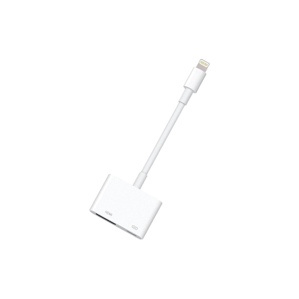 Compatible With Apple Mfi Certified Lightning To Hdmi Adapter, 1080P Digital Av For Screen Mirroring From Compatible With Iphone, Ipad, Ipod 9464372785674