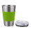 Copos infantis de 500ml com canudo e tampa, com capa isolante térmica. 3