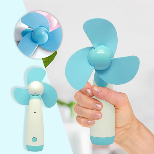 Ανεμιστήρας Creative Handheld Mini Fan Φορητός Φοιτητής No.5dry Μπαταρία Μικρός Ανεμιστήρας 1