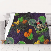 Flísová deka s Mickey Mouse, super měkká, útulná, pro muže, ženu, seniory a děti, Vlastnosti ložního prádla - Super měkká 102 cm x 76 cm