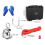 Σετ μαγνητικού ψαρέματος SKYSHALO, δύναμη 1200 λίβρες, μαγνήτης διπλής όψης 2,95 ιντσών, 8