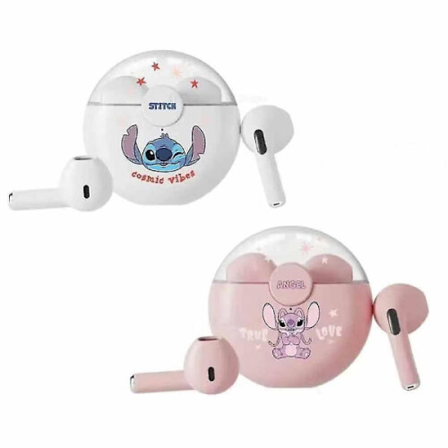 Ασύρματα ακουστικά Bluetooth 5.3 για παιδιά Stitch Angel, HiFi Sound Stitch 1