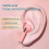 Ασύρματα ακουστικά Bluetooth 5.3 για παιδιά Stitch Angel, HiFi Sound Stitch 3