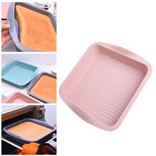 Blitzangebot! Kuchenform 8x8, antihaftbeschichtete Silikon-Backform für Kuchen, Reisgerichte und Lasagne, 1 Stück im Abverkauf!