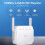 Ασύρματος Επαναλήπτης WiFi 2.4G, Ενισχυτής Σήματος Μεγάλης Εμβέλειας 1200Mbps, Ασύρματος 2