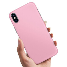Kompatibel med iPhone XR - Etui/Mobilcover Lyserød Lyserød