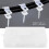 200Pcs Nylon R-Type Plastic P Clips Cable Clamps Assorted Kit For Cable Conduit 2