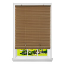 Achim Solstice Kabelloses, lichtdurchlässiges Vinyl-Rollo, 72" x 60", Holzbraun