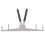 Microblading Measure Three-Point Positioning Balance Ruler Eyebrow Stencil Ruler 50pcs 7