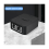2 Port Gigabit Network Switch RJ45 Switch Network Splitter Cable Extender 2 Way External Network Switcher Splitter-Black 4