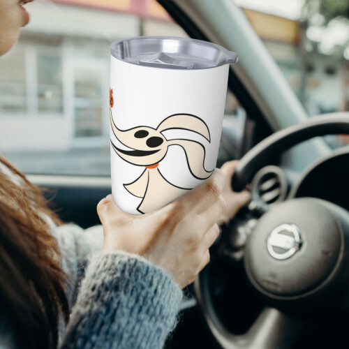 The Nightmare Before Christmas, ποτήρι ταξιδιού 20oz, από ανοξείδωτο ατσάλι, μονωμένο σε κενό 2