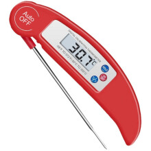 TG Digitales Fleischthermometer – Rot