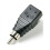 Cabo A/V Sufanic com conector RCA macho para áudio, pacote com 2 unidades 2