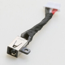 DC-strömuttag Kontaktuttagskabel IN-kabel för kompatibel med Dell Inspiron P58F001P58F bärbar dator