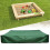 Κάλυμμα για αμμοδόχο Quinlirra Sandbox Square με κορδόνι περίσφιξης, αδιάβροχο κάλυμμα από 3