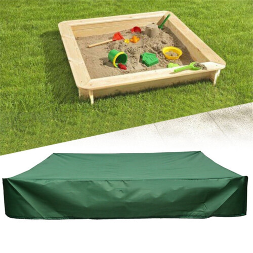 Κάλυμμα για αμμοδόχο Quinlirra Sandbox Square με κορδόνι περίσφιξης, αδιάβροχο κάλυμμα από 2