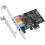 Κάρτα ήχου 2X PCIe5.1, κάρτα PCI Surround3D στερεοφωνικός ήχος με υψηλή απόδοση ήχου Κάρτα 3