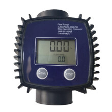 Turbine Oil Fuel Flow Meter K25 Water LCD Pipeline Liquid Sensors 2.3-3.3V-B Blue