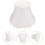 Eease Vintage Lamp Shade White Fabric Tassel Table Floor Bedside Replacement 2