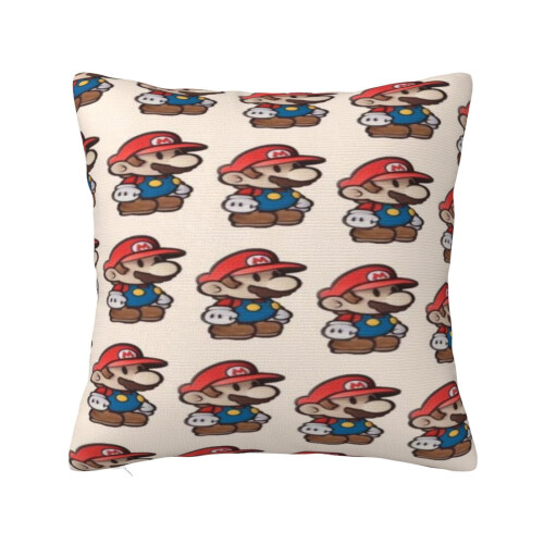 Μαξιλαροθήκη με θέμα το Mario Cartoon, Διακοσμητικές Καλύμματα Μαξιλαριού, Για