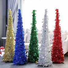 Staron Christmas Tree Foldable Artificial Christmas Clearance (Blue), Christmas Tree Foldable Artificial Christmas Tree Christmas Ornaments