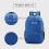 Lightweight Hiking Backpack Water Resistant, 20L Packable Daypack Foldable Small Backpack For Travel 5