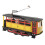 Authentic Vintage Design Tinplate Trolley - Handcrafted Charm 16